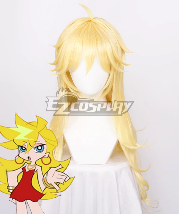 Panty and Stocking with Garterbelt Panty Golden Cosplay Wig