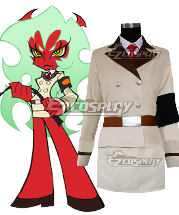 Panty And Stocking with Garterbelt Scanty & Kneesocks Devil Sisters Cosplay Costume