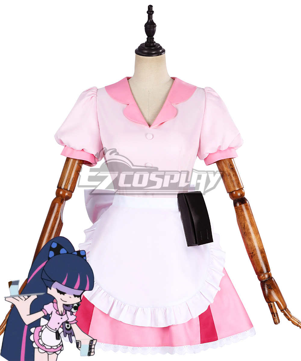 Panty And Stocking With Garterbelt Stocking Waitress Cosplay Costume