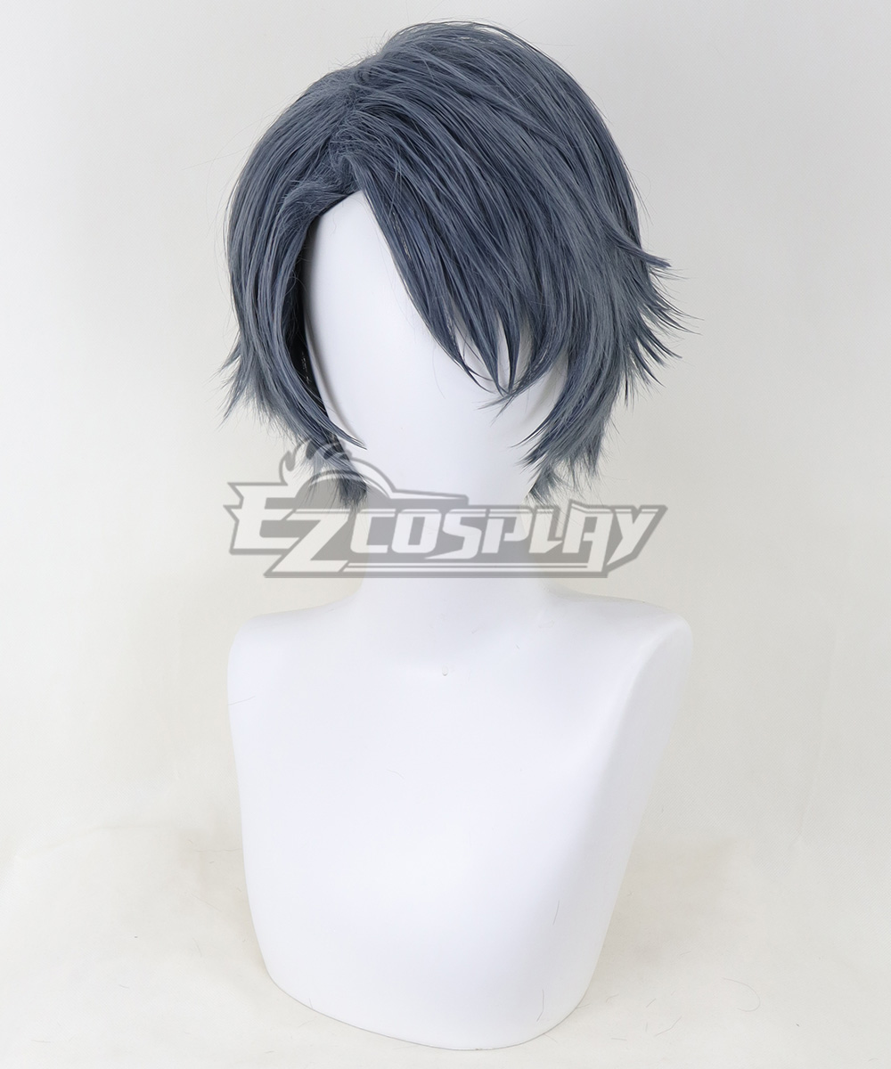 Paradox Live 1Nm8 Ituki Blue Cosplay Wig