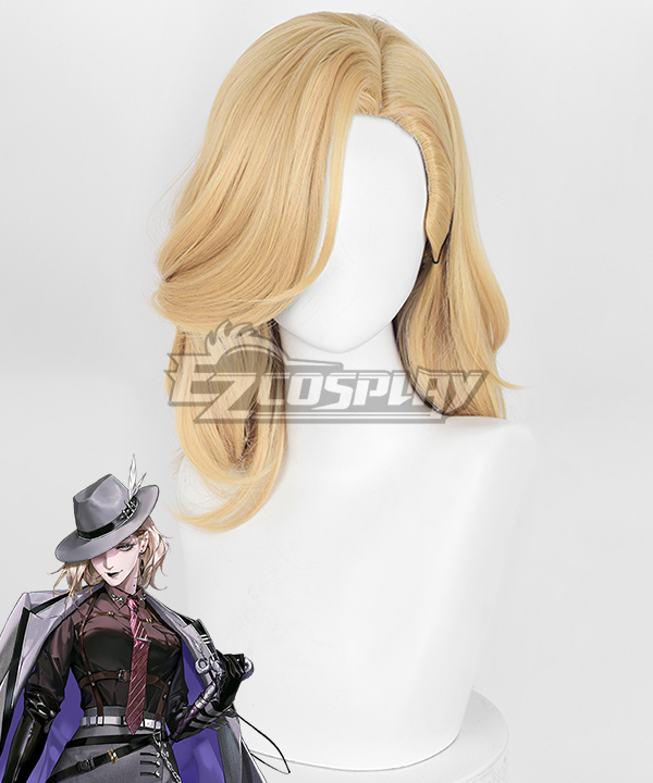 Path to Nowhere langley Golden Cosplay Wig