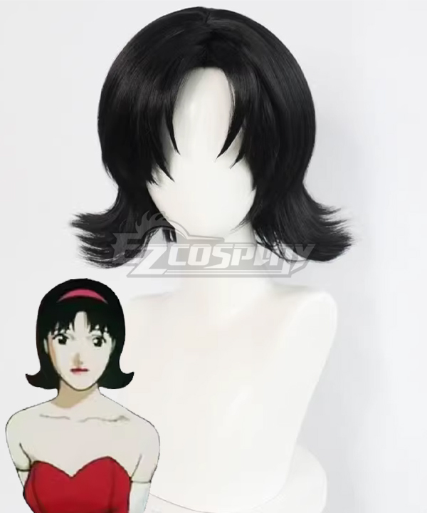 Perfect Blue Mima Kirigoe Black Cosplay Wig