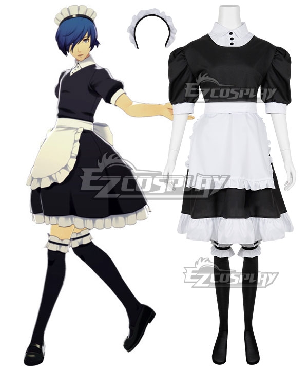 Persona 3: Dancing Moon Makoto Yuki Male Maid Look Cosplay