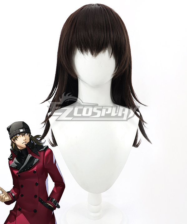 Persona 3 Reload P3R Shinjiro Aragaki Brown Cosplay Wig