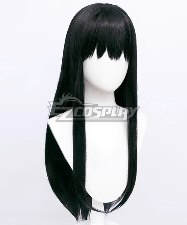 YUKIKO☻ Yukiko - Black Straight Long Synthetic Hair Wig With