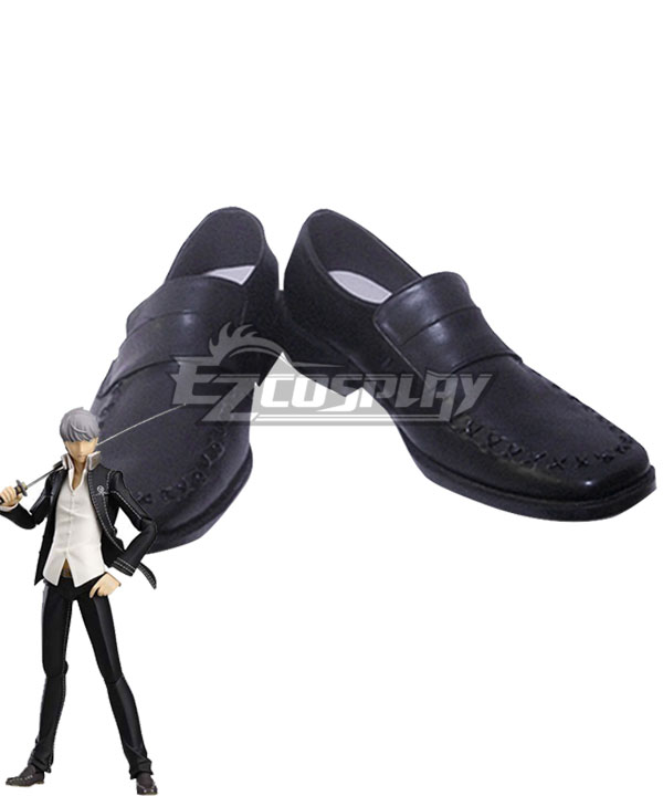 Persona 4 Yu Narukami Black Cosplay Shoes