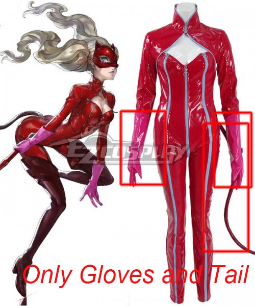 Persona 5 Ann Takamaki Handschuh und Schwanz Cosplay Accessoire Requisite