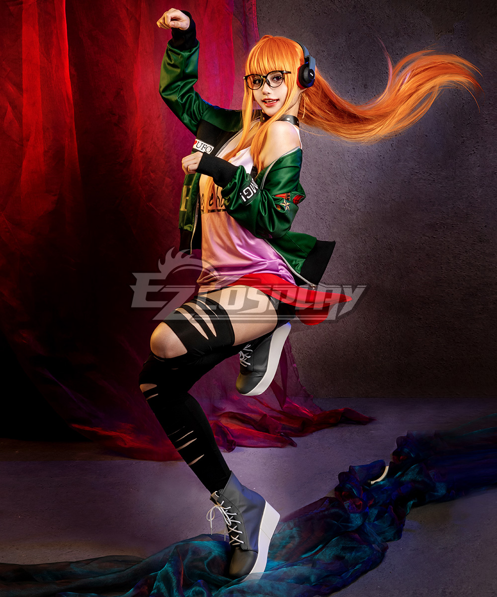 Persona 5: Dancing Star Night Futaba Sakura New Edition Cosplay Costume