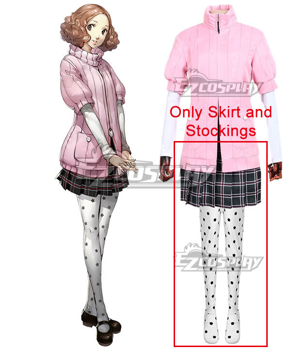 

Persona 5 Noir Haru Okumura Cosplay Costume - Only Skirt and Stockings