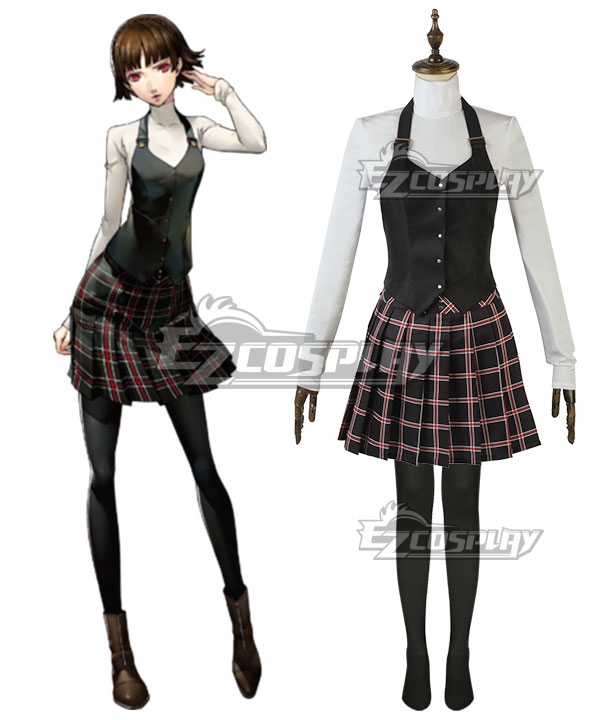 Persona 5 Queen Makoto Niijima School Uniform Cosplay Costume