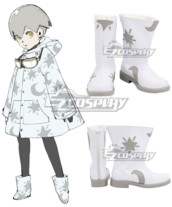 Persona 5 Royal Jose White Shoes Cosplay Boots