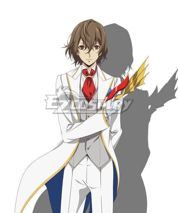 Persona 5 the Animation Masquerade Party Crow Goro Akechi Cosplay Costume