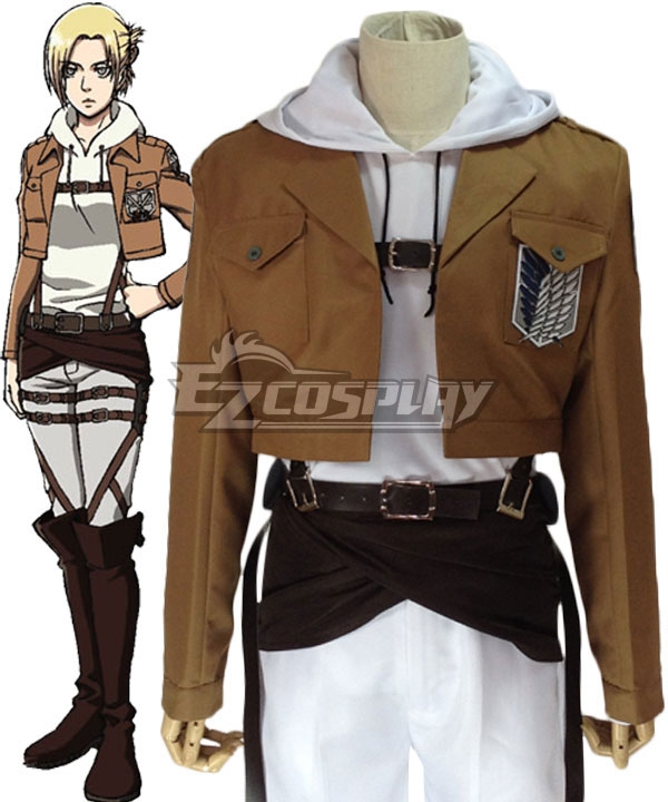 Attack on Titan Shingeki no Kyojin Annie Leonhart Training Corps Cosplay Costume
