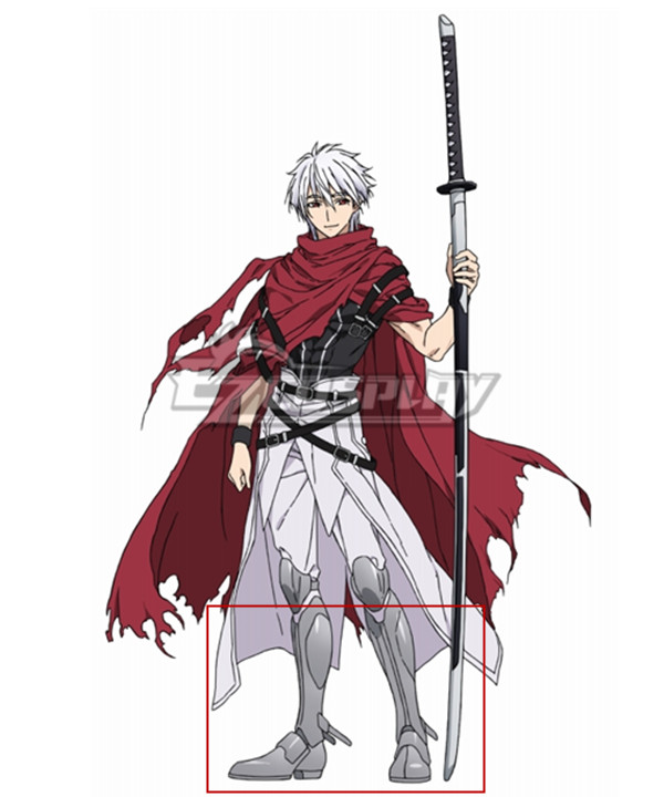 

Plunderer Licht Bach Sliver Gray Shoes Cosplay Boots