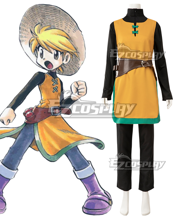 Pokemon Adventures Yellow Caballero Cosplay Costume