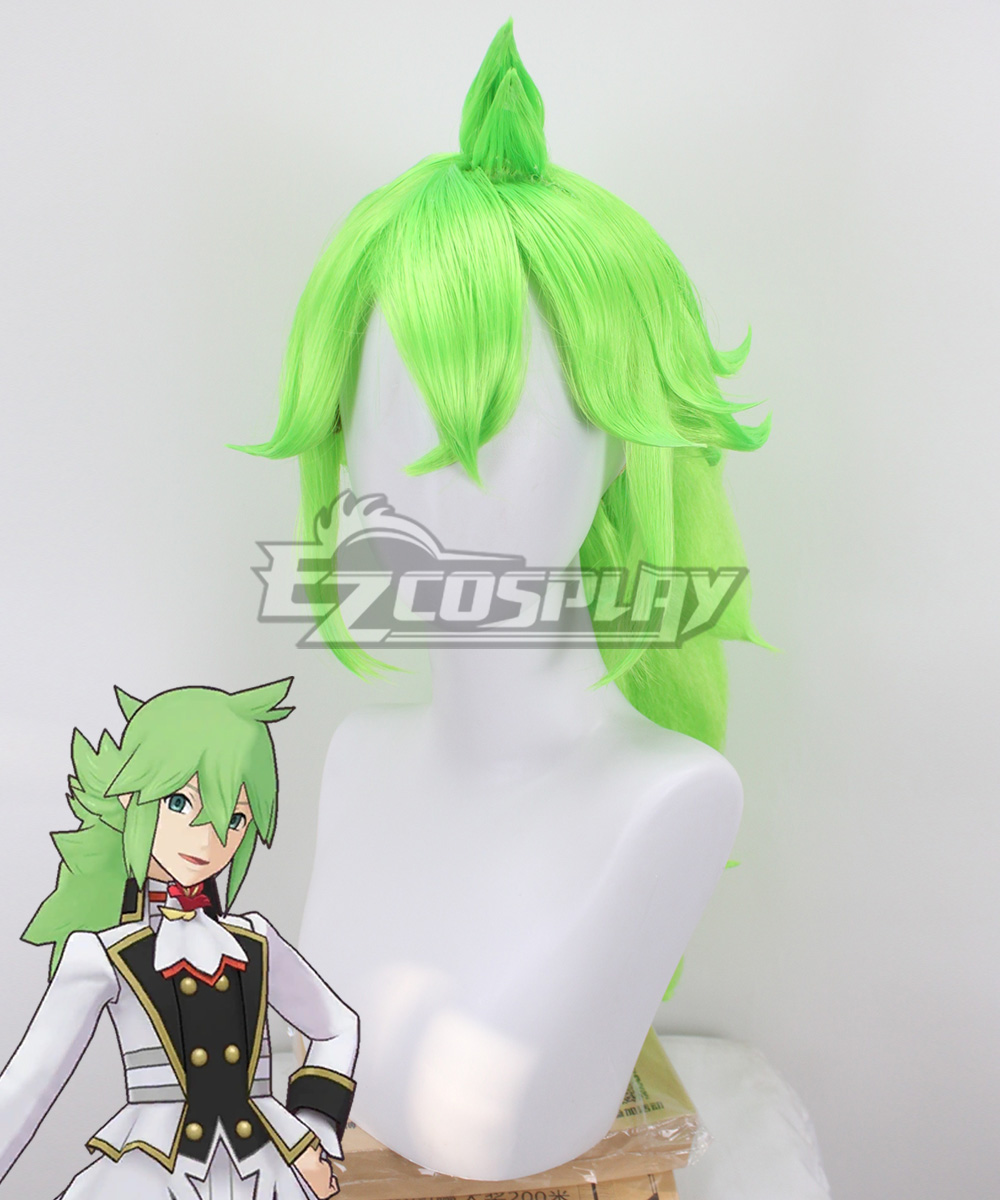 Pokemon Anniversary 2021 N Green Cosplay Wig