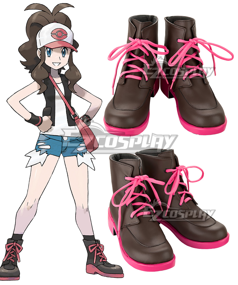 PM Black White PM Hilda Cosplay Shoes