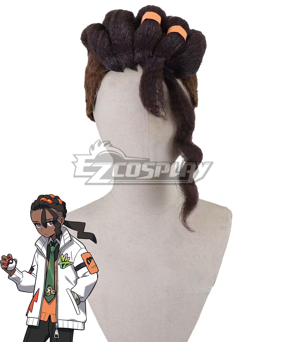 PM Legends: Z-A Pur Naveen Brown Cosplay Wig