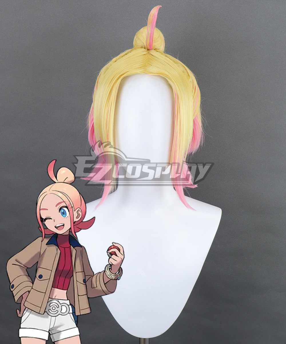 PM PM Legends: Z-A Taunie Pink Cosplay Wig