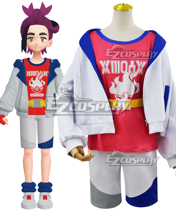 PM PM Scarlet and Violet The Hidden Treasure of Area Zero Kieran Cosplay Costume