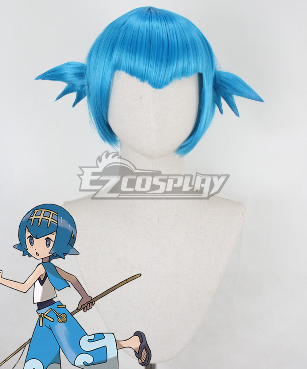 PM Lana Blue Cosplay Wig