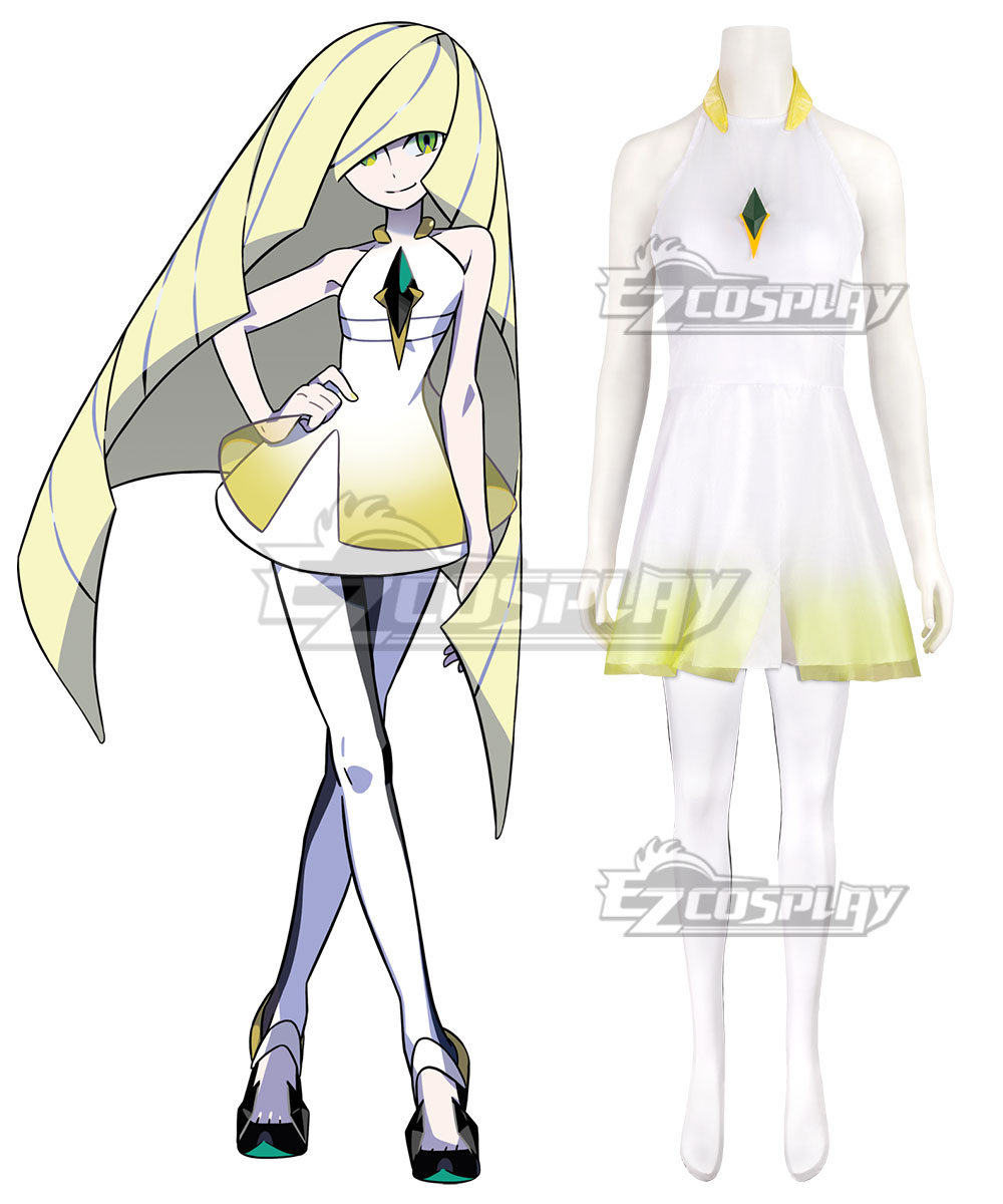 PM Sun and Moon Lusamine Cosplay Costume