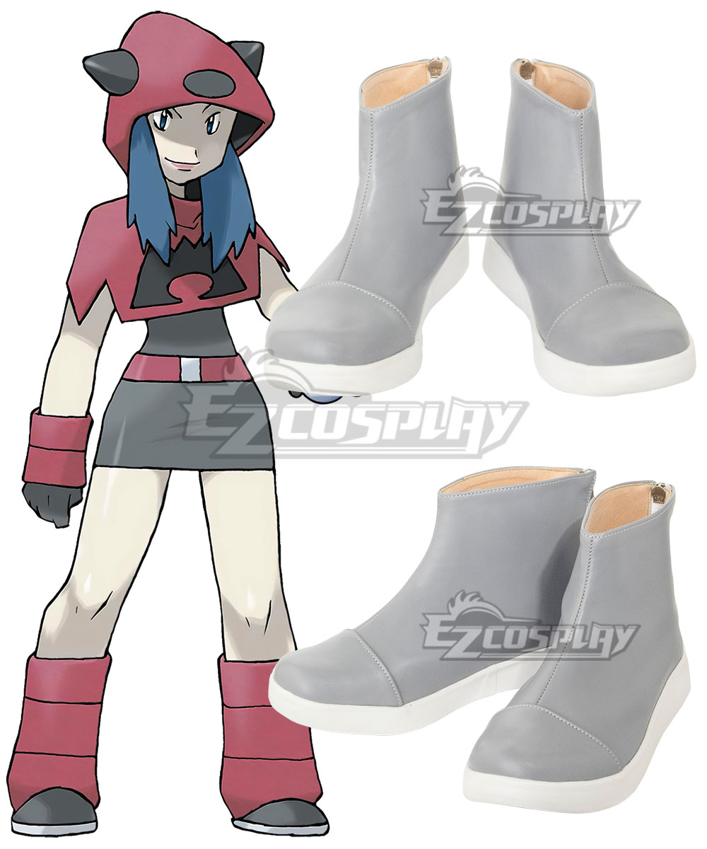 PM Team Magma Cosplay Shoes