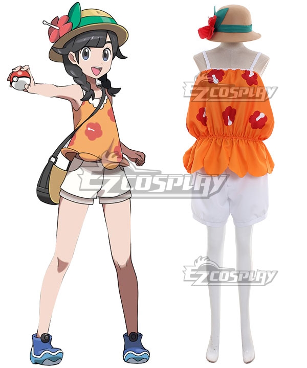 PM PM Ultra Sun and Ultra Moon Female Protagonist Cosplay Costume