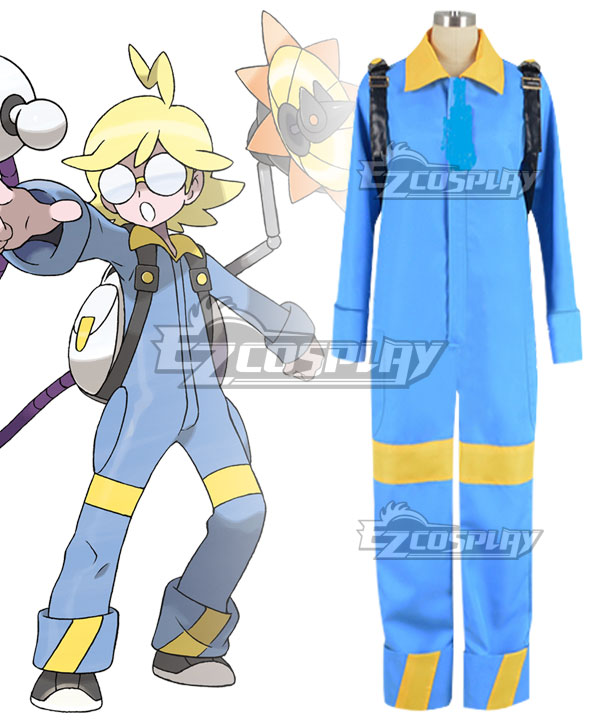 PM XY PM Clemont Cosplay Costume