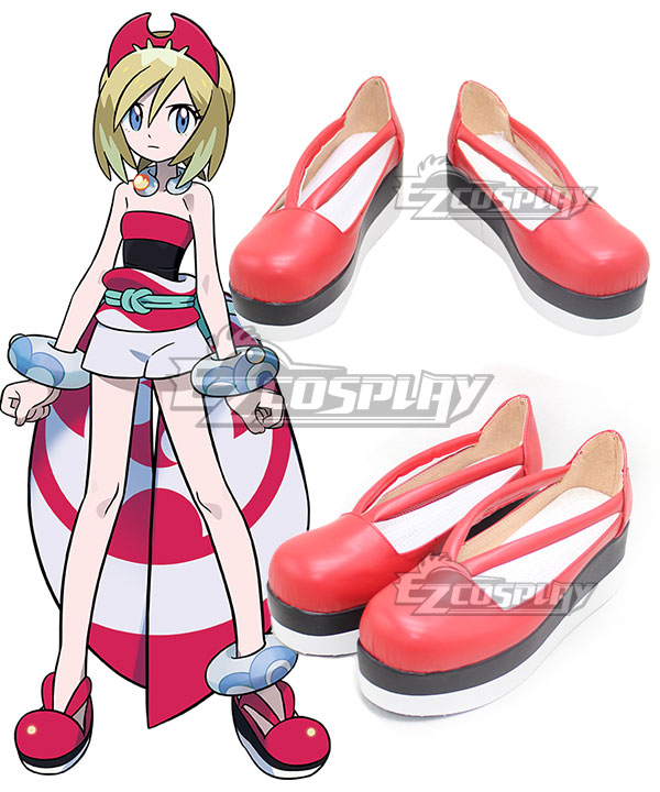 Pokemon Pokémon Legends: Arceus Irida Pink Cosplay Shoes