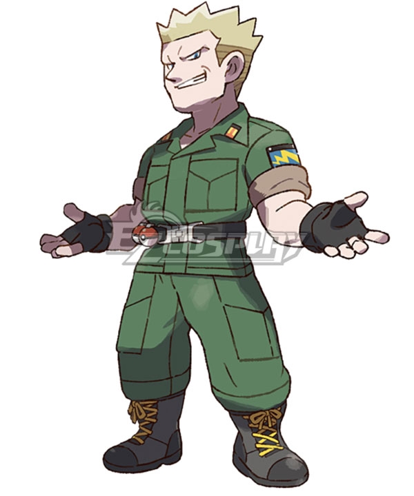 

Pokemon Pokémon: Let's Go, Pikachu! Pokémon: Let's Go, Eevee!Lt. Surge Cosplay Costume
