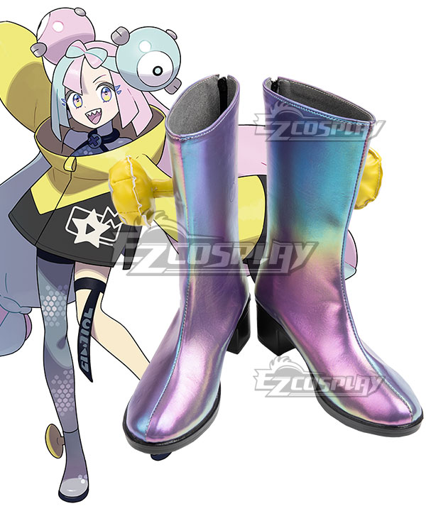 PM Scarlet and Violet Iono Cosplay Shoes