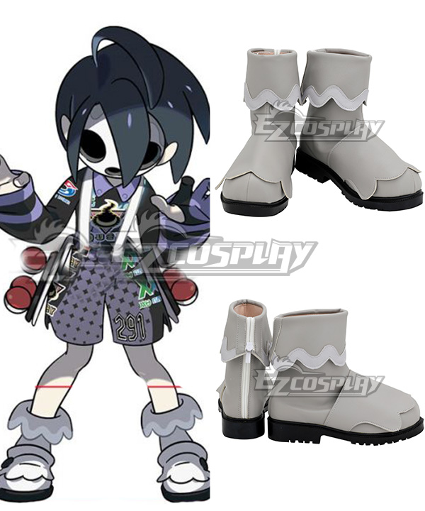Pokemon Pokémon Sword And Shield Ghost-Type Gym Leader Allister White Cosplay Shoes