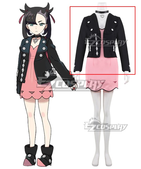 

Pokemon Pokémon Sword And Shield Marnie Cosplay Costume - Only Coat