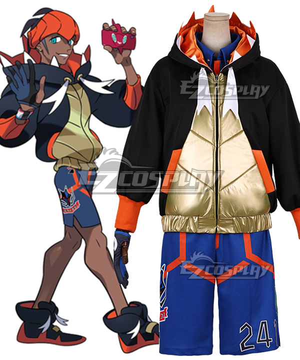 Pokemon Pokémon Sword and Shield Raihan Cosplay Costume