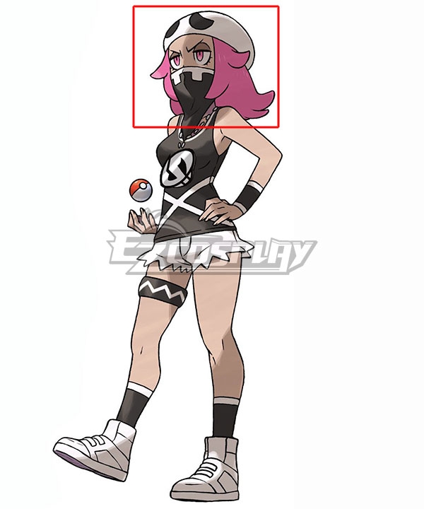 Pokemon Sun And Moon Team Skull Grunts Female Pink Cosplay Wig