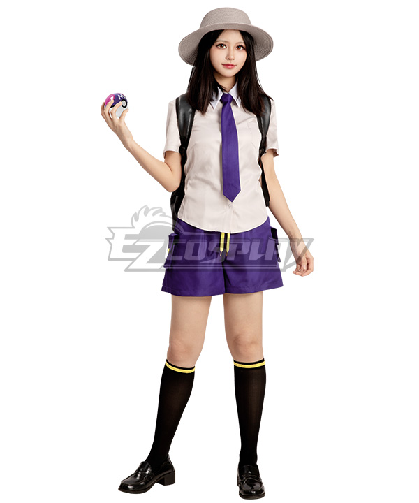 Pokemon Violet Male Female Protagonist Cosplay Costume