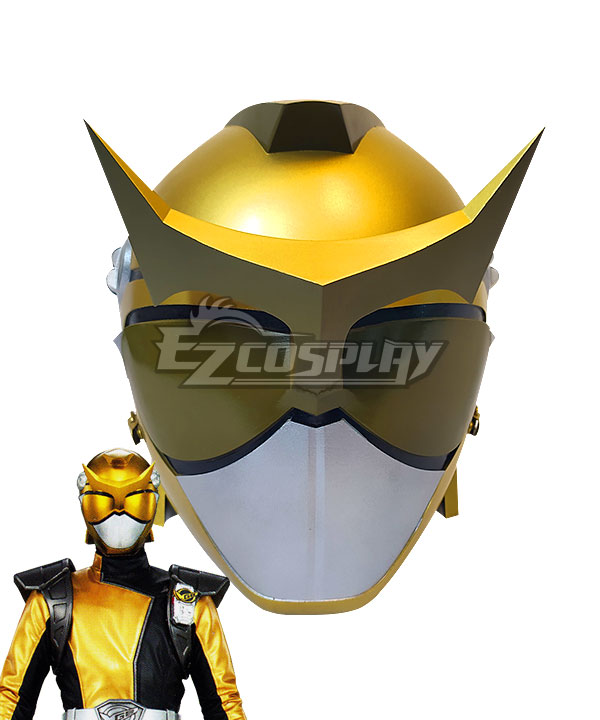 Power Rangers Beast Morphers Beast Morphers Gold Helmet Cosplay Accessory Prop
