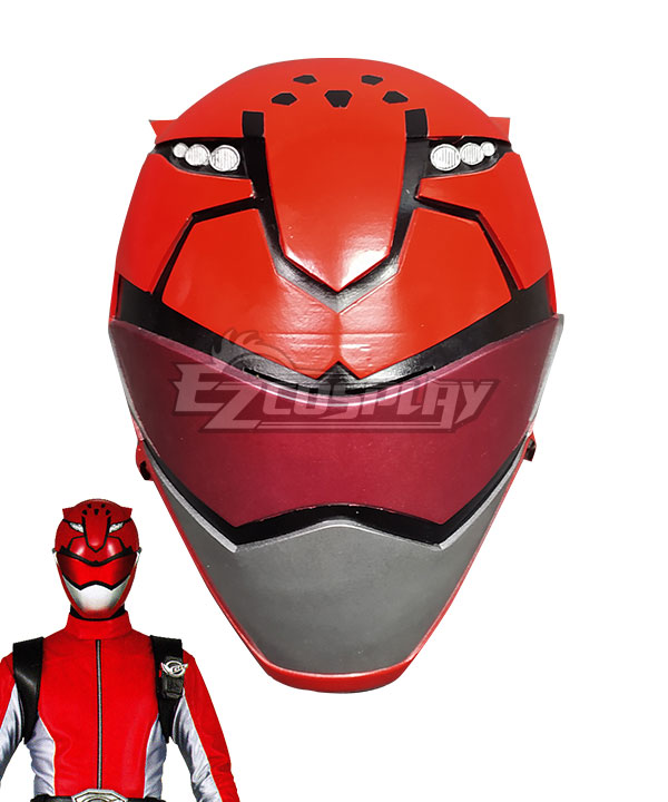 Power Rangers Beast Morphers Beast Morphers Red Helmet Cosplay Accessory Prop