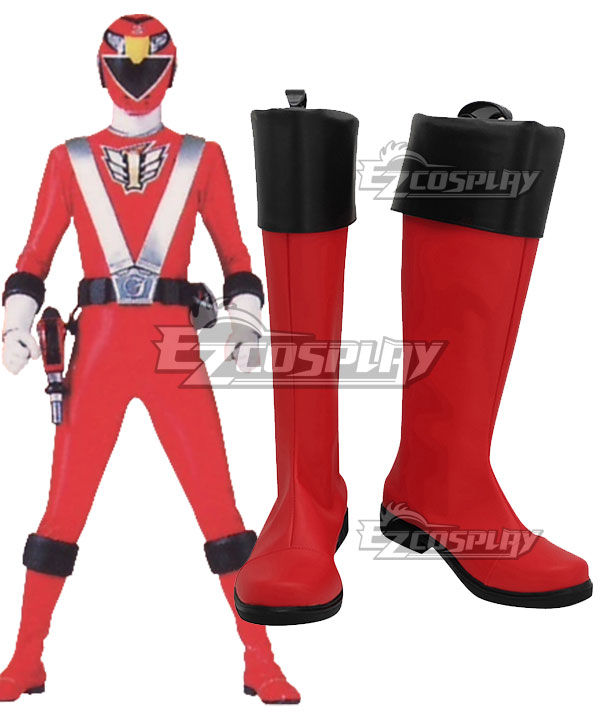 Power Rangers Beast Morphers Beast Morphers Red Red Shoes Cosplay Boots