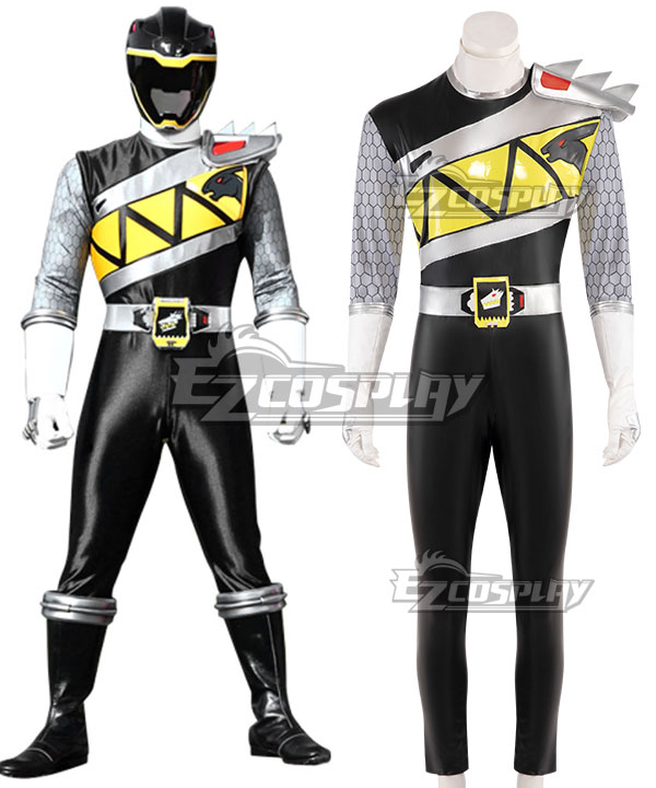 Power Rangers Dino Charge Dino Charge Black Ranger Cosplay Costume