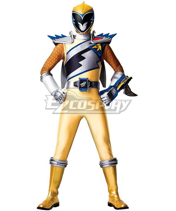 Power Rangers Dino Charge Dino Charge Gold Ranger Cosplay Costume