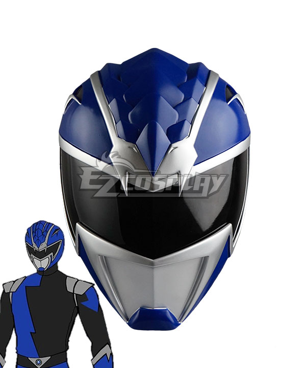 Power Rangers HyperForce HyperForce Blue Helmet Cosplay Accessory Prop