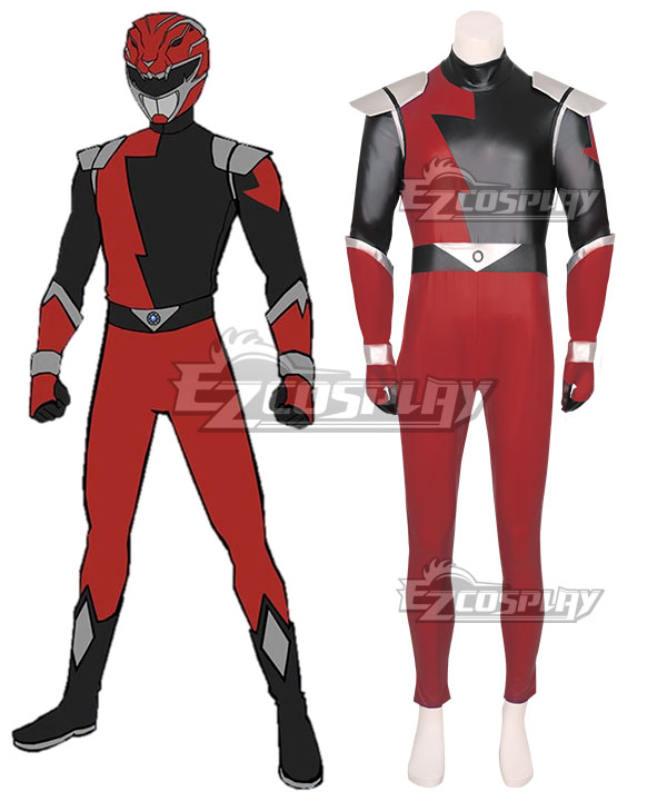 Power Rangers HyperForce HyperForce Red Cosplay Costume