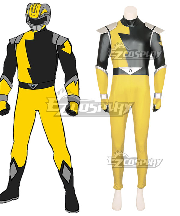 Power Rangers HyperForce HyperForce Yellow Cosplay Costume