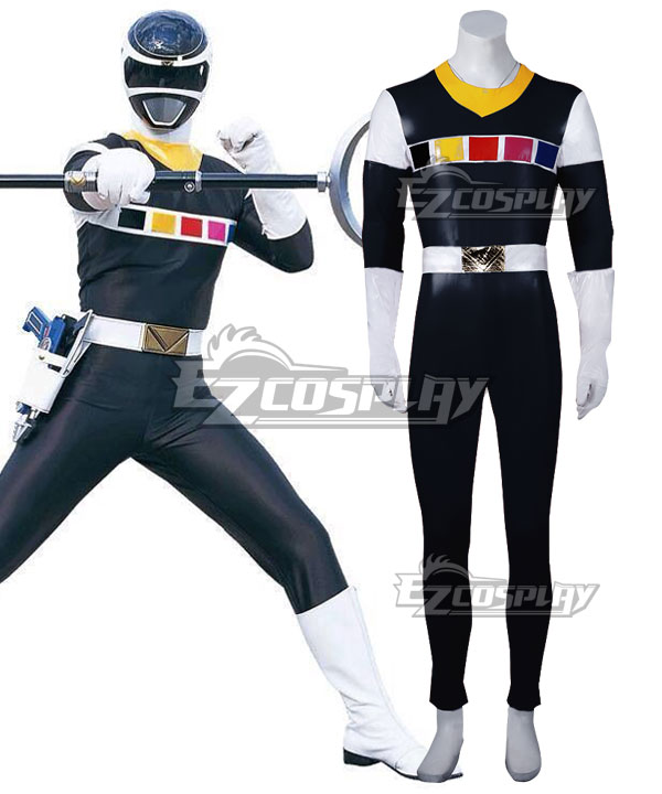 Power Rangers In Space Black Space Ranger Cosplay Costume