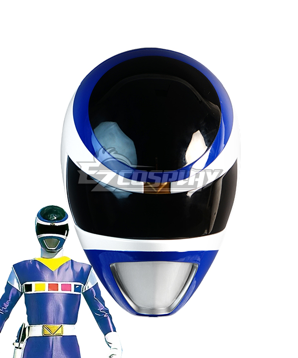 Power Rangers In Space Blue Space Ranger Helmet Cosplay Accessory Prop