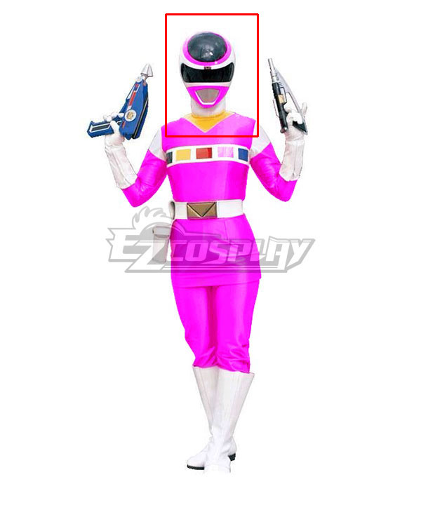 Power Rangers In Space Pink Space Ranger Helmet Cosplay Accessory Prop