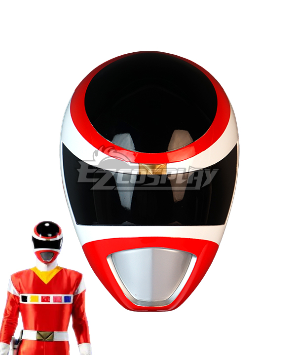 Power Rangers In Space Red Space Ranger Helmet Cosplay Accessory Prop