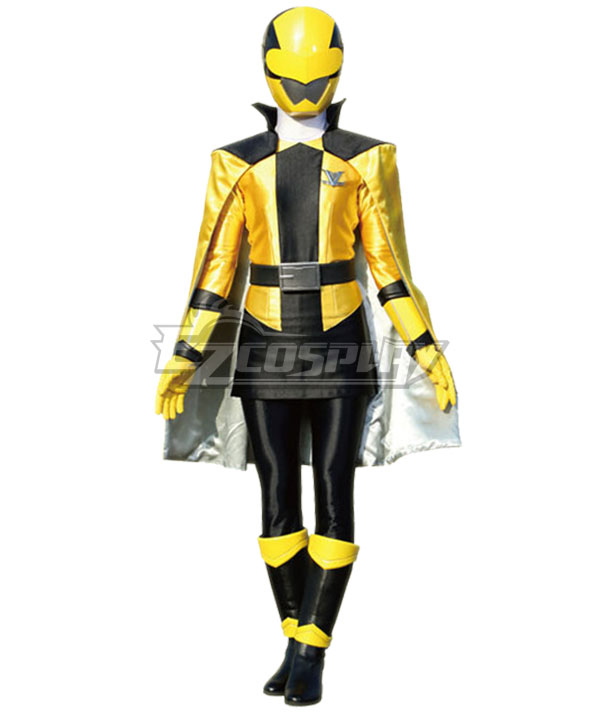 Power Rangers Kaitou Sentai Lupinranger VS Keisatsu Sentai Patranger Lupin Yellow Cosplay Costume
